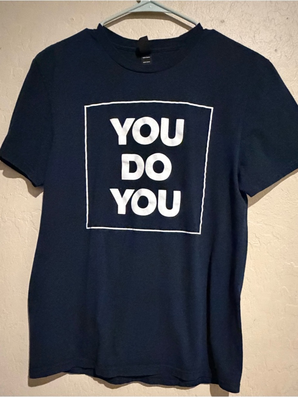 The Concert Tee You Do You Graphic T Shirt Navy Cotton Casual Tee Size S